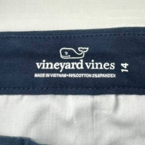 Vineyard Vines Boys Breaker Shorts Navy Blue Size 14 - Picture 5 of 5